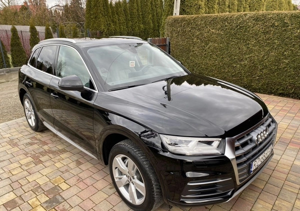 Audi Q5 cena 129900 przebieg: 59000, rok produkcji 2019 z Rzeszów małe 254